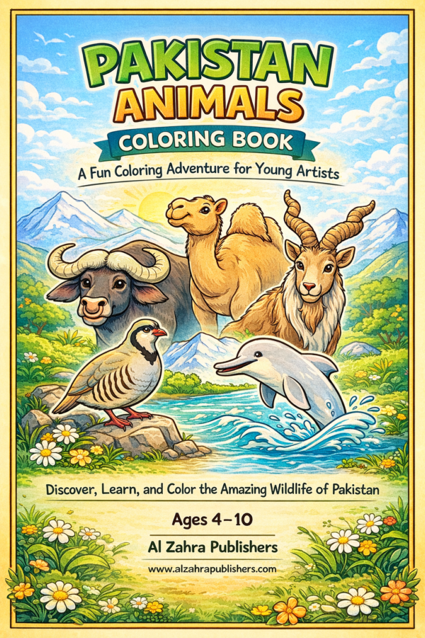 پاکستان کے جانور – رنگ بھرنے والی کتاب (PDF)